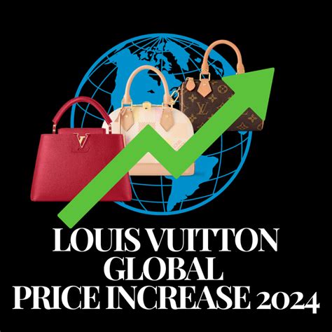 Louis Vuitton Global Price Increase 2024 .